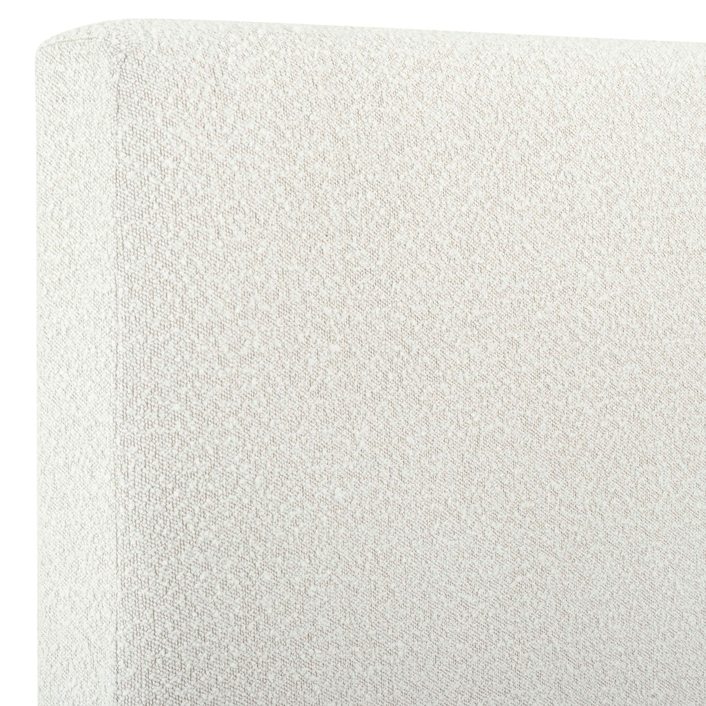 Walker Edison | Boucle Upholstered Platform Bed