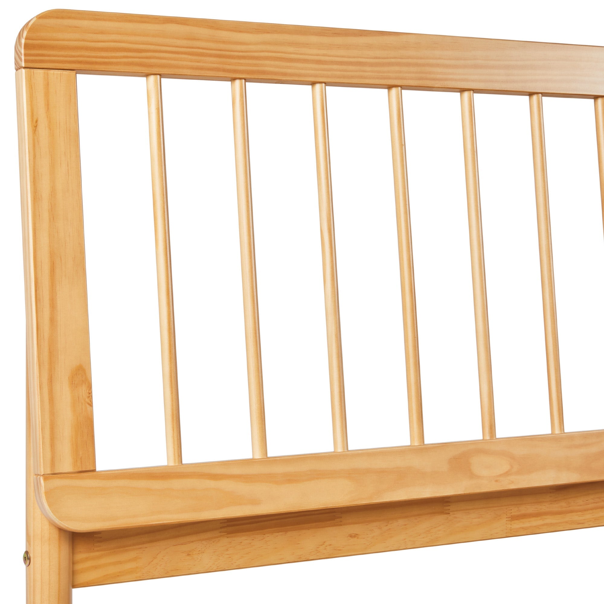 Cama Mid-Century Modern Solid Wood Spindle Bedframe